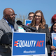 Carter Brown, founder of Black Transmen Inc. speaks on introduction of the Equality Act